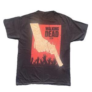 AMC The Walking Dead T-Shirt Men’s Large Black Short Sleeve Graphic Tee